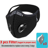 Cycle Peak Activated Carbon Protective Cycling Mask, view 2