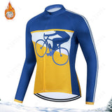 Cycle Peak Apex Thermal Fleece Jersey, view 3