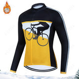 Cycle Peak Apex Thermal Fleece Jersey, view 4