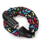 Cycle Peak INBIKE 5 Digit Password Bike Chain Lock, view 3