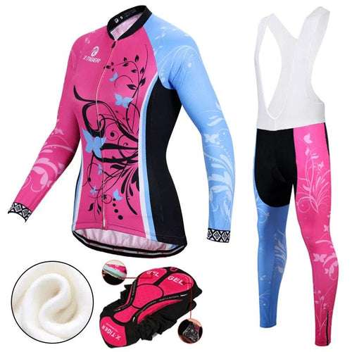 Cycle Peak Blossomy Women Thermal Cycling Set