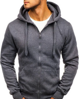 Cycle Peak Buffalo Zipped Hoodie, view 2