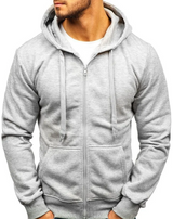 Cycle Peak Buffalo Zipped Hoodie, view 3
