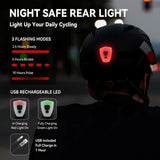Cycle Peak Congo Bike Helmet with Taillight, view 4
