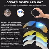 Cycle Peak Copozz Polarized Cycling Glasses, view 3
