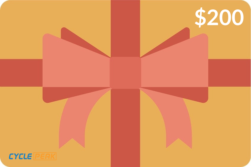 Cycle Peak E-Gift Card $200