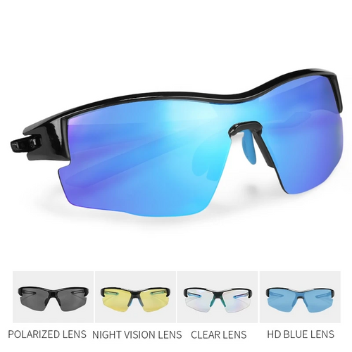 Cycle Peak INBIKE Polarized Cycling Glasses with 5 Lenses