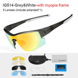 Cycle Peak INBIKE Polarized Cycling Glasses with 5 Lenses, view 4