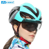 Cycle Peak INBIKE Mountain Road Bike Cycling Safe Helmet with Magnetic Goggles, view 2
