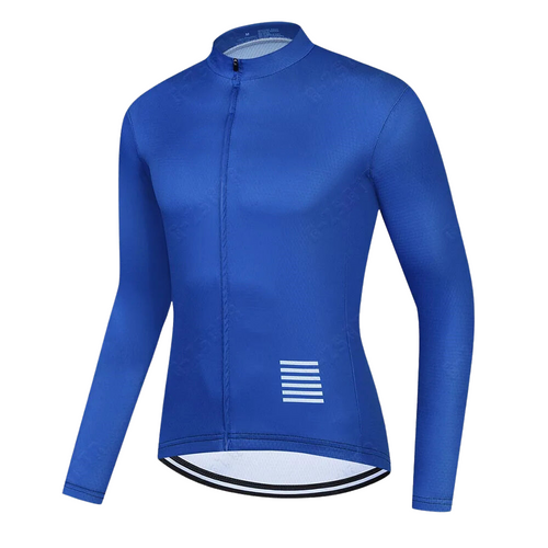 Cycle Peak Denim Thermal Fleece Jersey