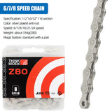 Cycle Peak Full Electroplated Bike Chain, view 5