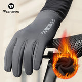 Cycle Peak Gravo Fleece-Lined Bike Gloves, view 4