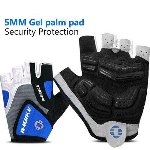Cycle Peak INBIKE Half Finger Gel Pad Cycling Gloves