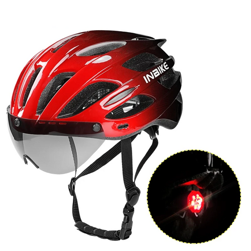 Cycle Peak INBIKE Light Bicycle Helmet with Taillight