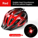 Cycle Peak INBIKE Light Bicycle Helmet with Taillight, view 2