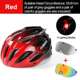 Cycle Peak INBIKE Light Bicycle Helmet with Taillight, view 5