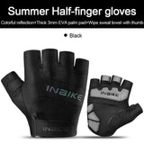 Cycle Peak INBIKE Reflective Half Finger Cycling Gloves, view 5