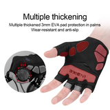 Cycle Peak INBIKE Reflective Half Finger Cycling Gloves, view 6