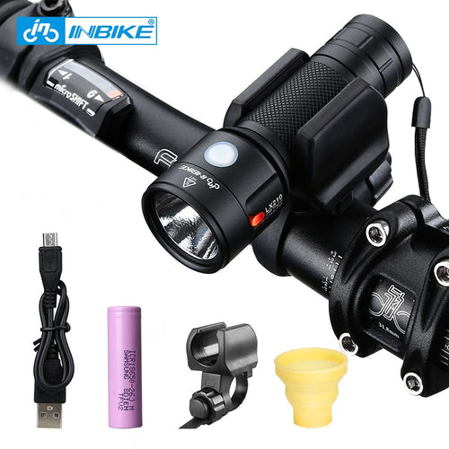 Cycle Peak USB Rechargeable Bike Light & Flashlight