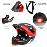Cycle Peak Kids Detachable Full Face Bike Helmet, view 3