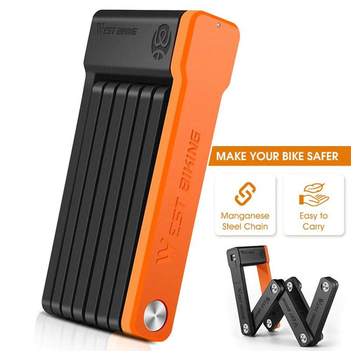 Cycle Peak Mini Portable Bicycle Folding Lock