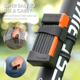 Cycle Peak Mini Portable Bicycle Folding Lock, view 4