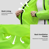 Cycle Peak Nadela Women Cycling Rain Jacket, view 4