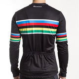 Cycle Peak Nova Black Thermal Fleece Jersey, view 2