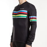 Cycle Peak Nova Black Thermal Fleece Jersey, view 3