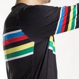 Cycle Peak Nova Black Thermal Fleece Jersey, view 4