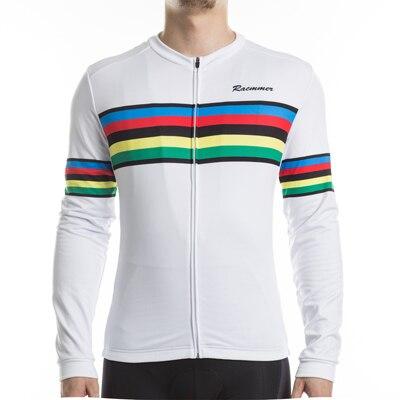 Cycle Peak Nova White Thermal Fleece Jersey