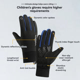 Cycle Peak Pingu Kids Winter Cycling Gloves, view 3