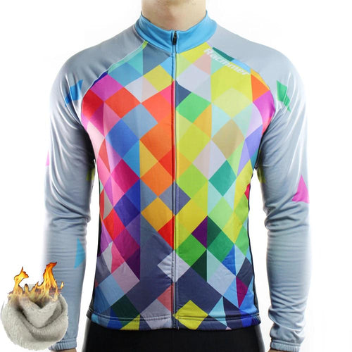 Cycle Peak Pixel Thermal Fleece Jersey