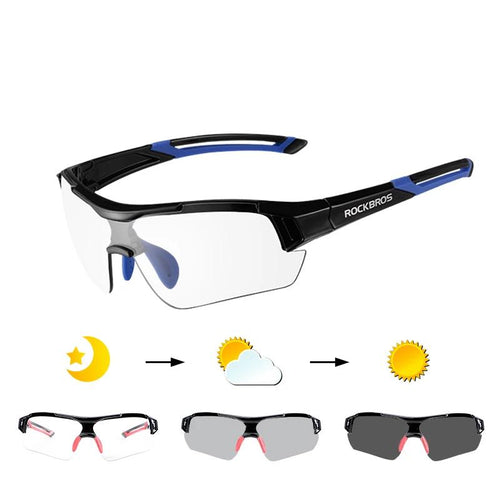 Cycle Peak ROCKBROS Photochromic Cycling Sunglasses