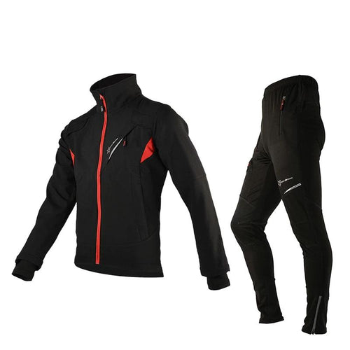 Cycle Peak ROCKBROS Winter Fleece Cycling Sets