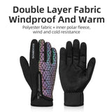 Cycle Peak Rocker Fleece Winter Touch Screen Gloves, view 4