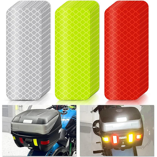 Cycle Peak Safety Reflective Stickers (10 pcs)