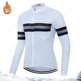 Cycle Peak Sleek Thermal Fleece Jersey, view 2