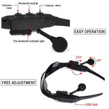 Cycle Peak Bluetooth 5.0 Cycling Glasses With 5 Lenses, view 4