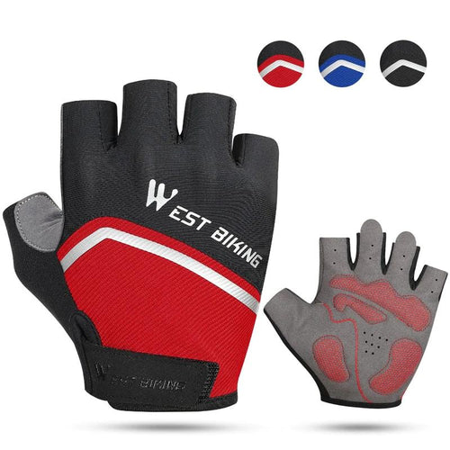 Cycle Peak WB Half Finger Shockproof Cycling Gloves