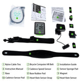 Cycle Peak WEST BIKING 3 in 1 Cadence Heart Rate Speed Computer, view 5