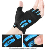 Cycle Peak WEST BIKING Gel Padded Non-slip Cycling Gloves, view 6