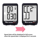 Cycle Peak WEST BIKING Large Screen Wireless Bicycle Computer, view 5