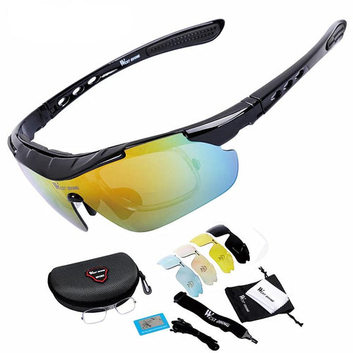Cycle Peak WEST BIKING Polarized Cycling Glasses