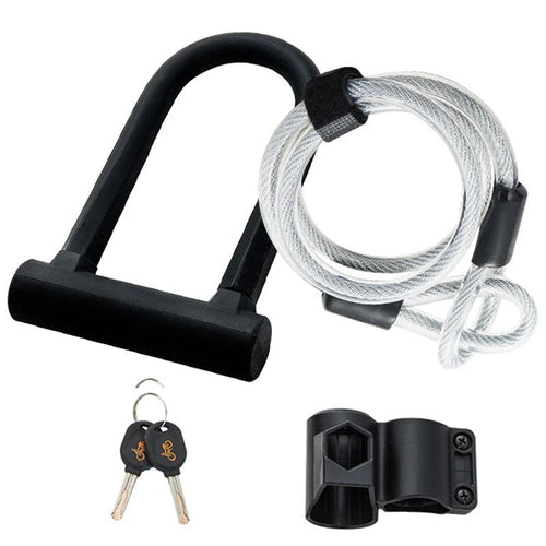 Cycle Peak WEST BIKING Safe Anti-Theft Bicycle U-Lock