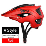 Cycle Peak WEST BIKING Trail XC MTB All-terrain Bike Helmet, view 6