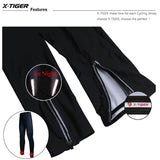 Cycle Peak X-TIGER 5D Gel Padded Thermal Pants, view 2