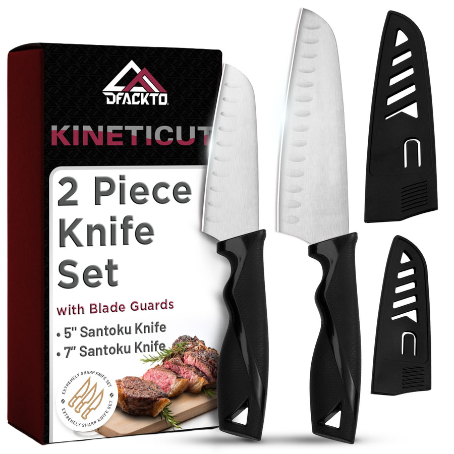 DFACKTO 2-Piece Santoku Knife Set