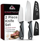 DFACKTO 2-Piece Santoku Knife Set, view 2