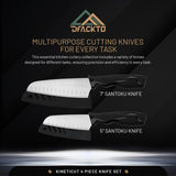 DFACKTO 2-Piece Santoku Knife Set, view 5